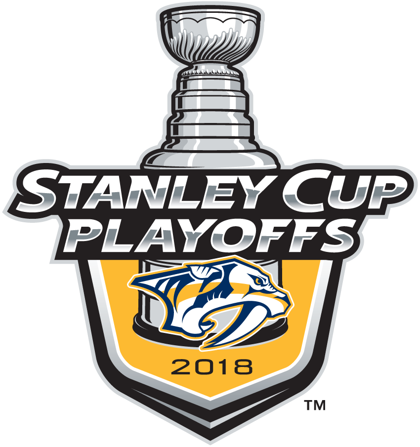 Nashville Predators 2018 Event Logo iron on heat transfer